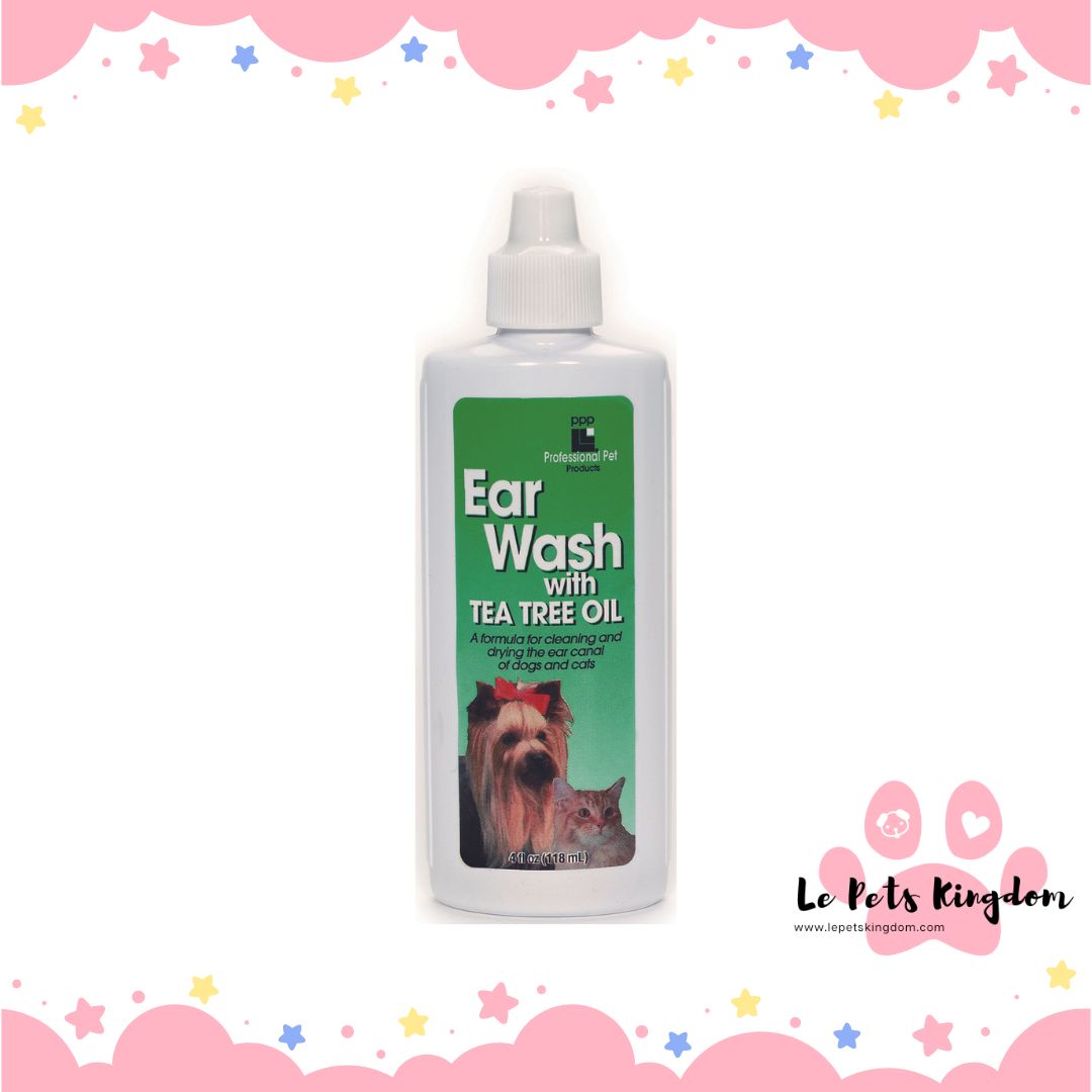 PPP EAR WASH W/TEA TREE OIL 4OZ