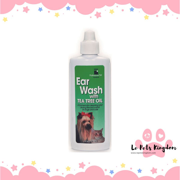 PPP EAR WASH W/TEA TREE OIL 4OZ
