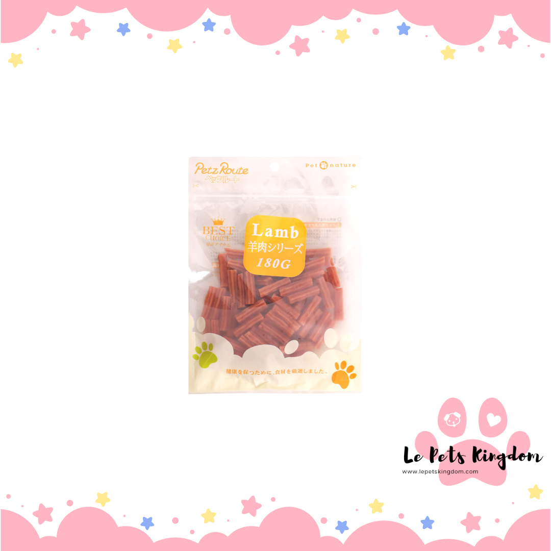 Petz Route - Lamb Twisted Sticks 180g