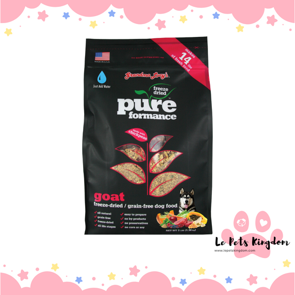 Grandma Lucy's Pureformance - Goat Recipe 3lbs