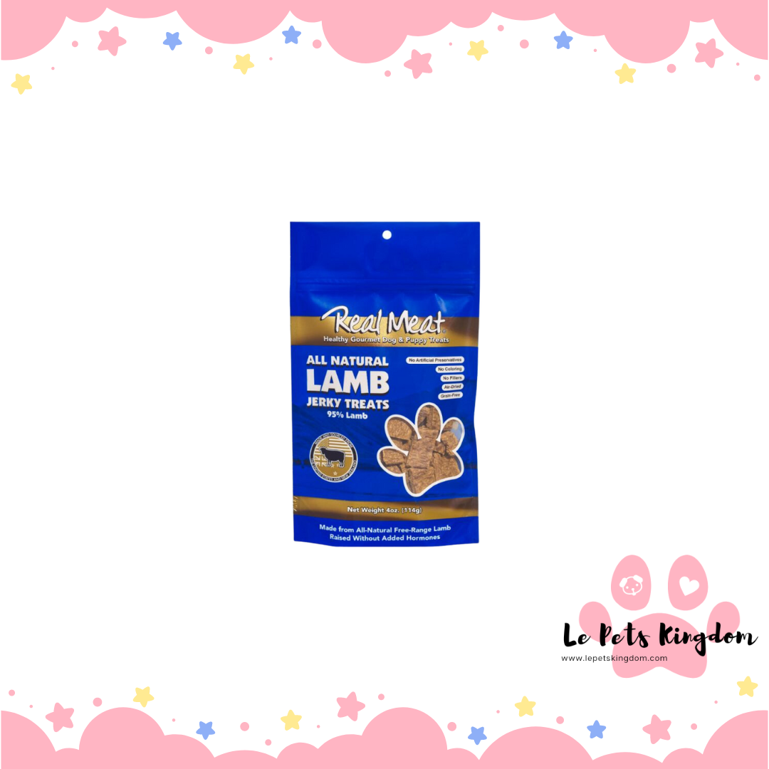 Real Meat - Dog Jerky (Lamb) 4oz