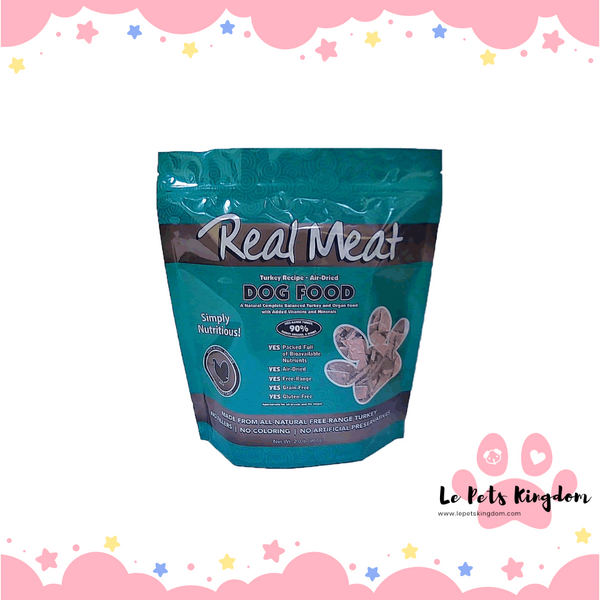 Real Meat - Air Dried Dog Food (Turkey) 2lbs