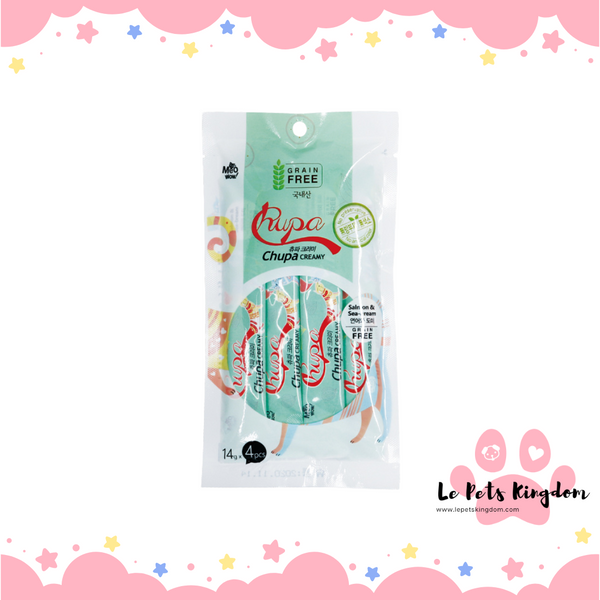 Chupa Creamy-Salmon & Sea Bream (4 x 14g)