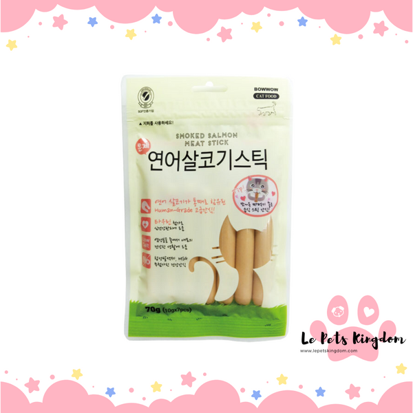 Meowow- Smoked Salmon Meat Stick 70g