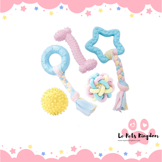 [INDIVIDUAL] Pastel Dog - Teething Toy