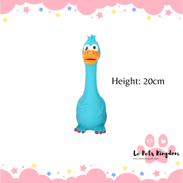 Squeaky Chicken Toy (Blue)