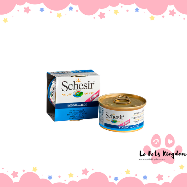 Schesir Tuna with Aloe Jelly Canned Kitten Food