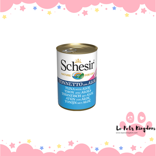 Schesir Tuna with Aloe Jelly Water Canned Food for Kittens
