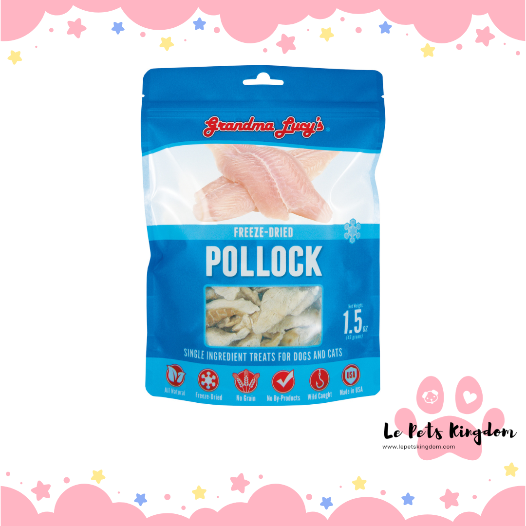 Grandma Lucy's Single Treats - Pollock 1.5oz