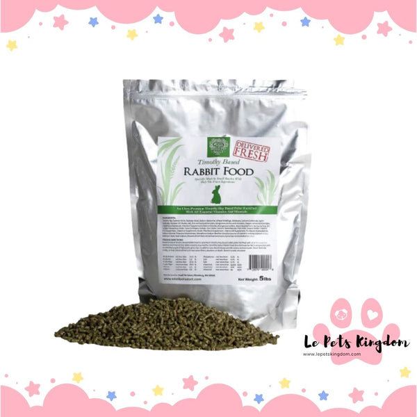 Small Pet Select Timothy Based Premium Rabbit Food Pellets 5lb
