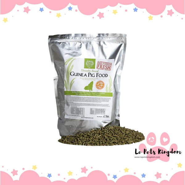 Small Pet Select Timothy Based Premium Guinea Pig Food Pellets 5lb