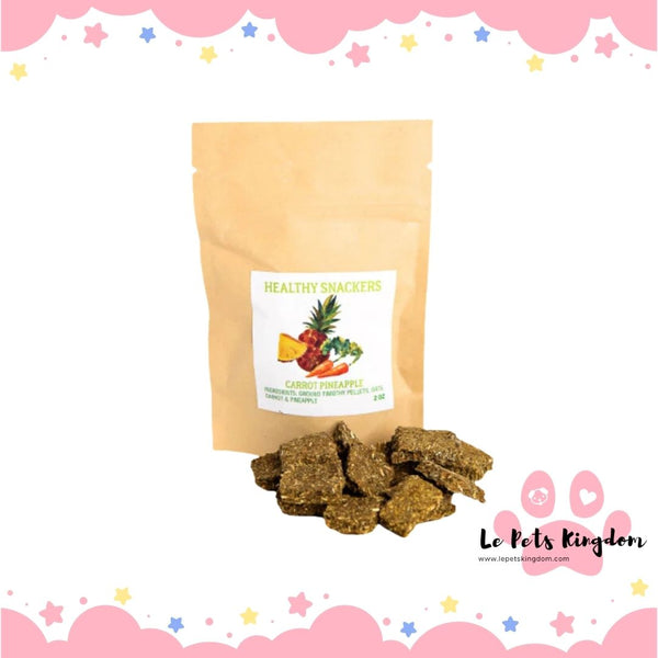 Small Pet Select Healthy Snackers Carrot Pineapple Small Animal Treats 2oz