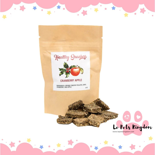 Small Pet Select Healthy Snackers Cranberry Apple Small Animal Treats 2oz