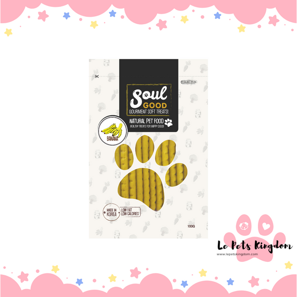 Soul Good - Gourmet Soft Treats (Banana)