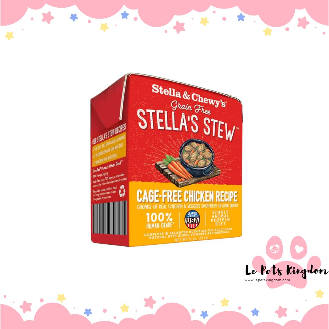Stella & Chewy’s Grain-Free Cage-Free Chicken Recipe Stew Dog Food 11oz