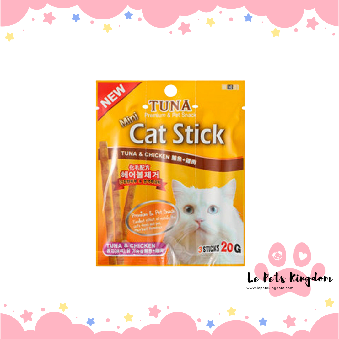 Meowow Mini Cat Stick- Tuna & Chicken Flavour 20g