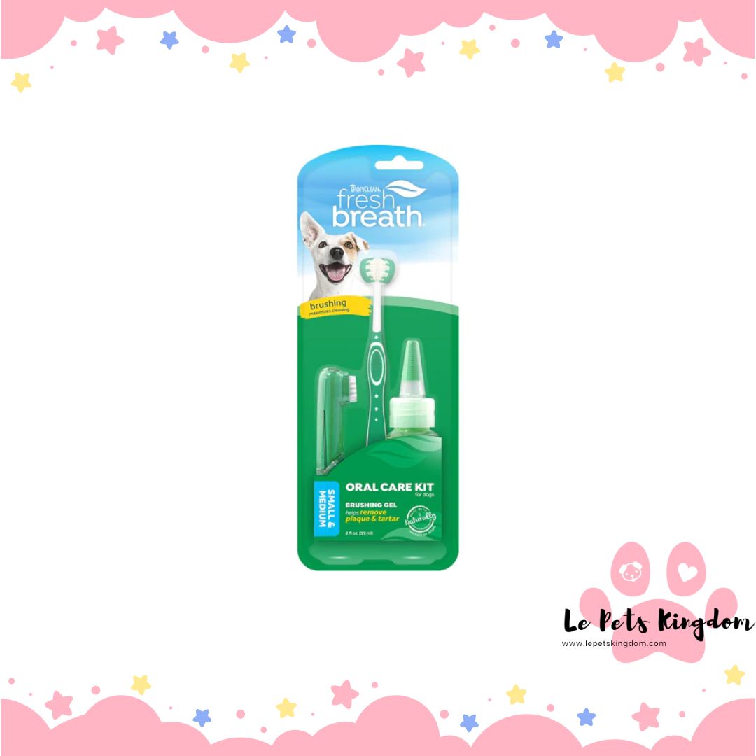 Tropiclean Fresh Breath Oral Care Kit