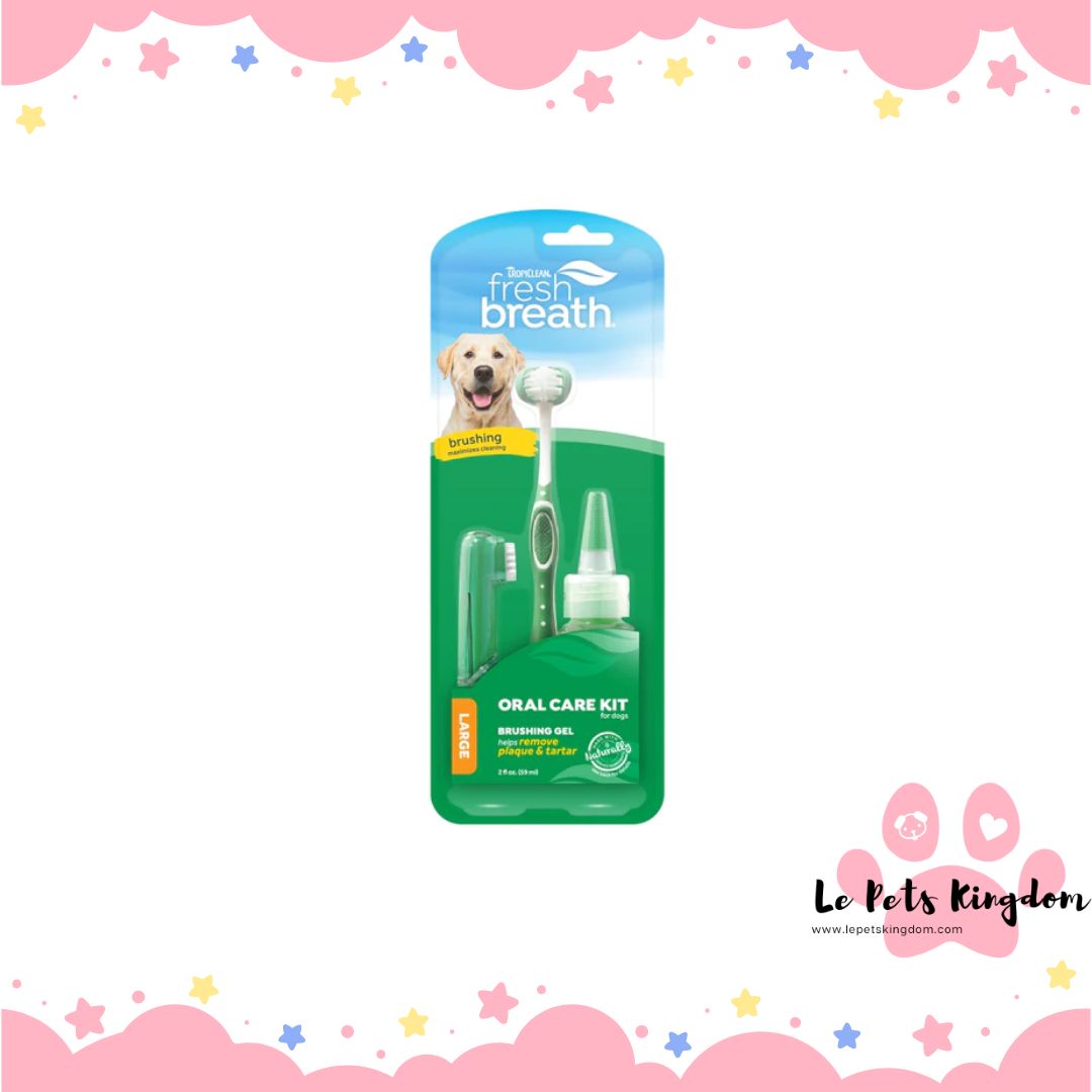 Tropiclean Fresh Breath Oral Care Kit