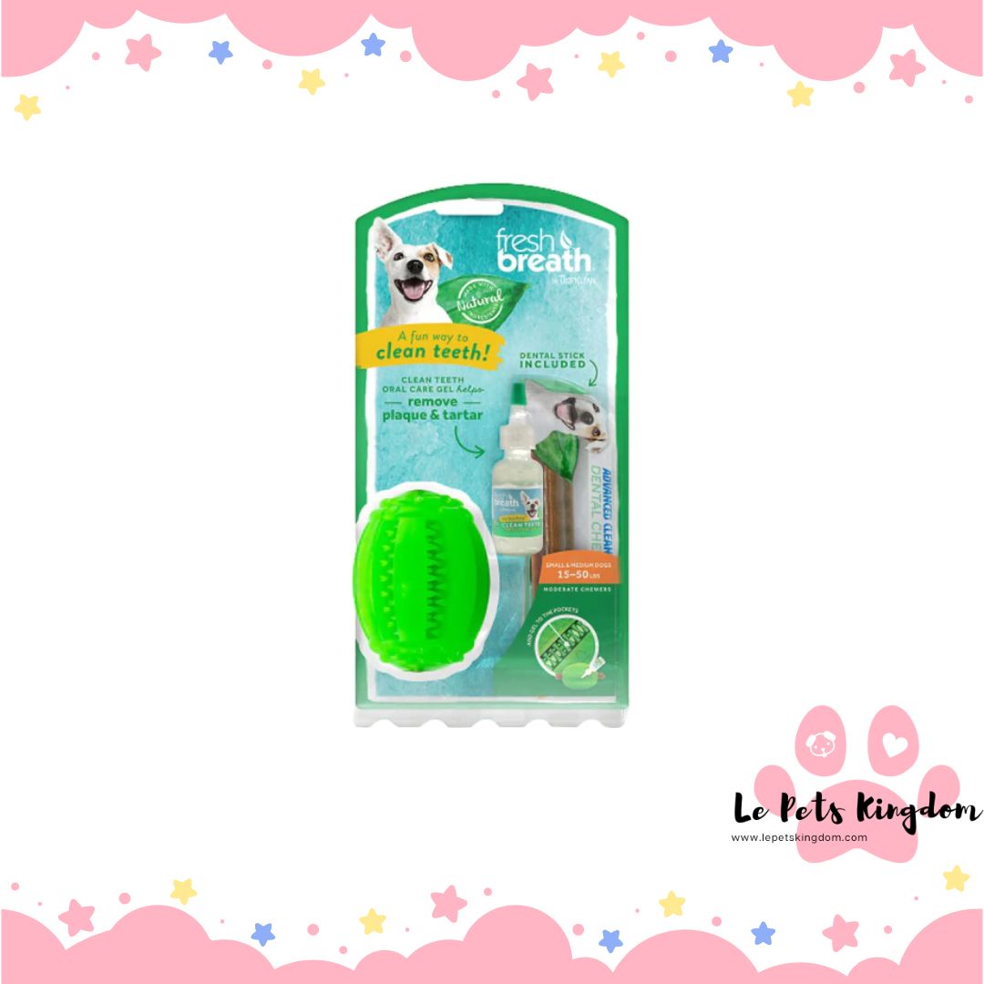 TropiClean Fresh Breath Fresh N' Fun Dental Chew Toy For Dogs