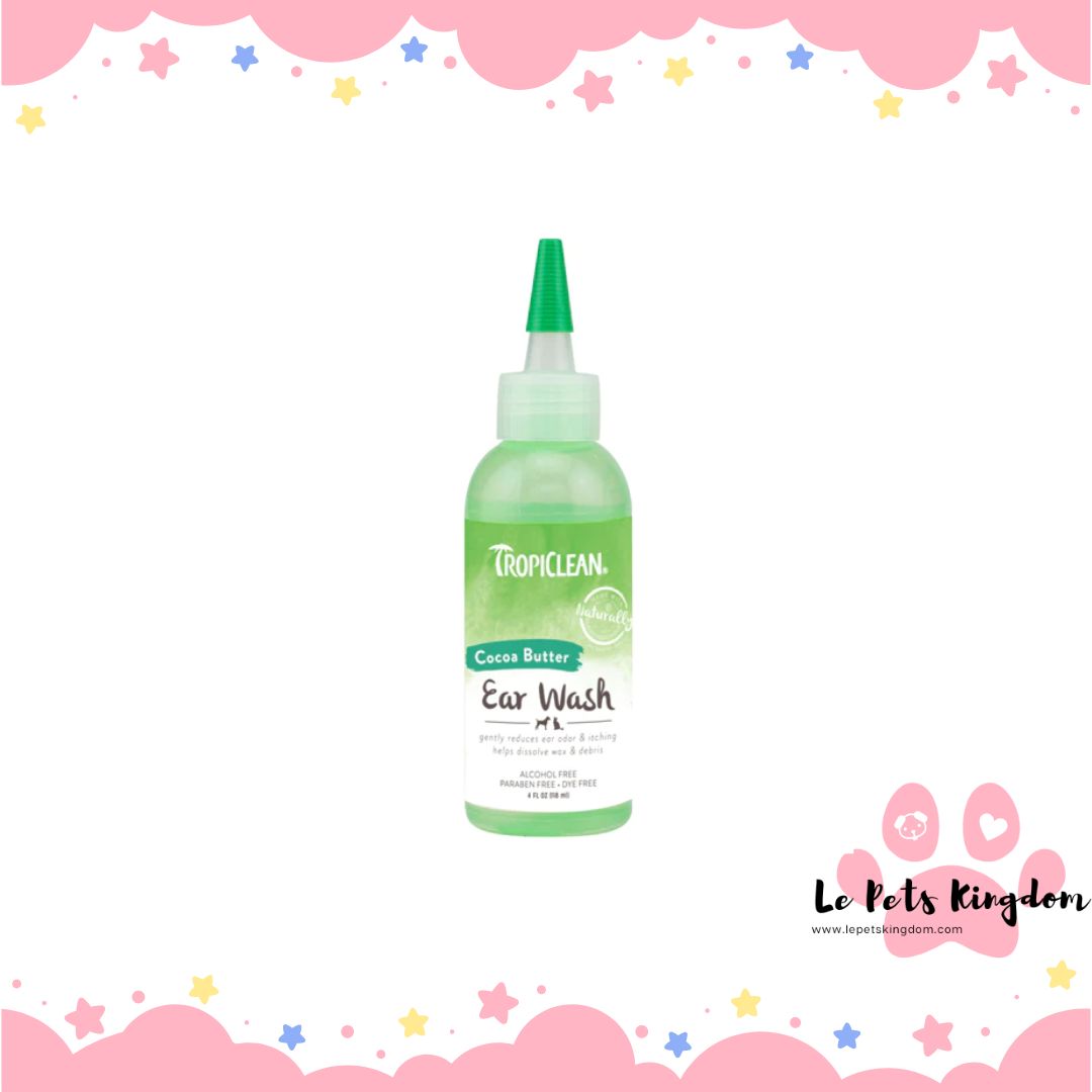 Tropiclean Alcohol-Free Ear Wash 4oz
