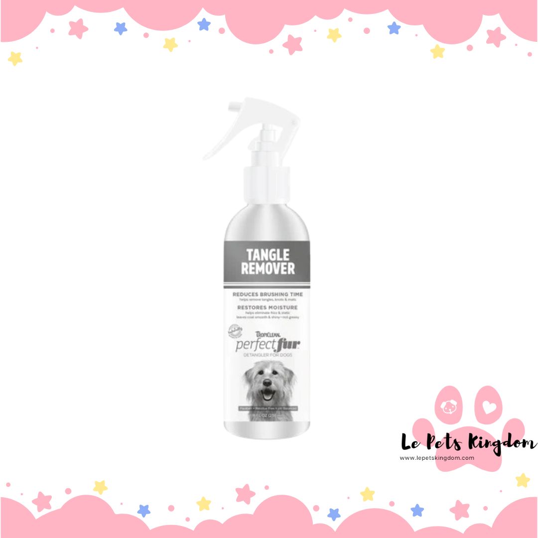 Tropiclean Perfect Fur Tangle Remover Dog Spray 8oz