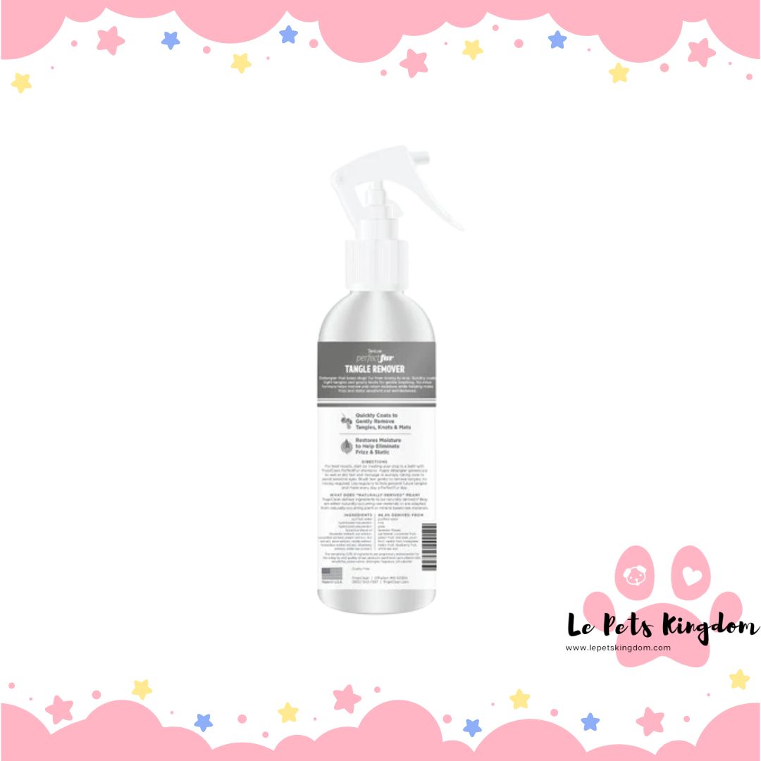 Tropiclean Perfect Fur Tangle Remover Dog Spray 8oz