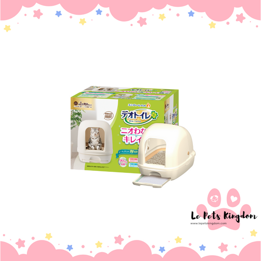 Unicharm - Deo Toilet Full Cover Cat Litter Box