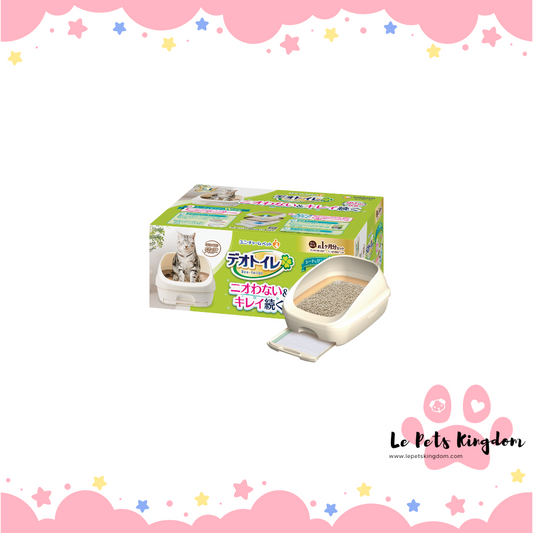 Unicharm - Deo Toilet Half Cover Cat Litter Box