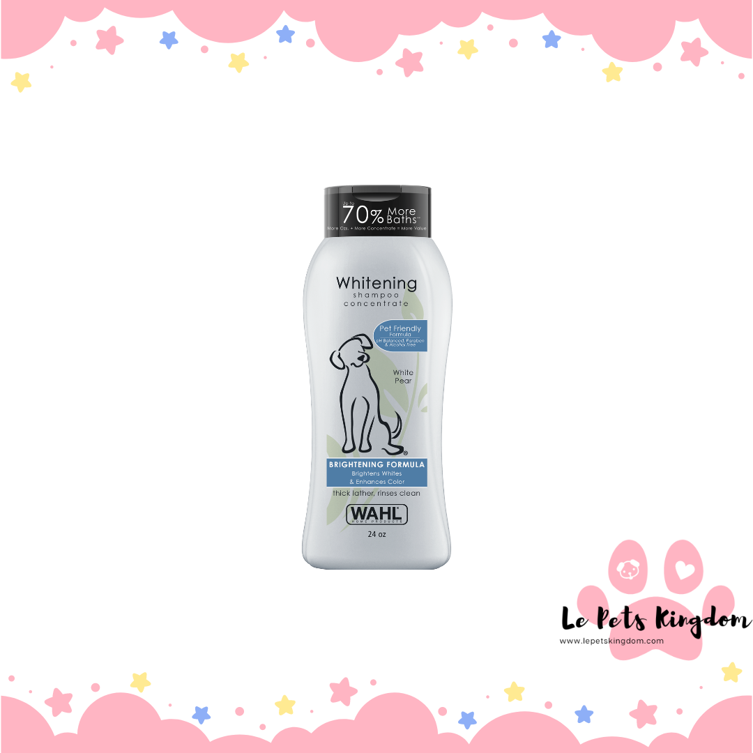 Wahl Whitening Brightening Formula Dog Shampoo Le Pets Kingdom
