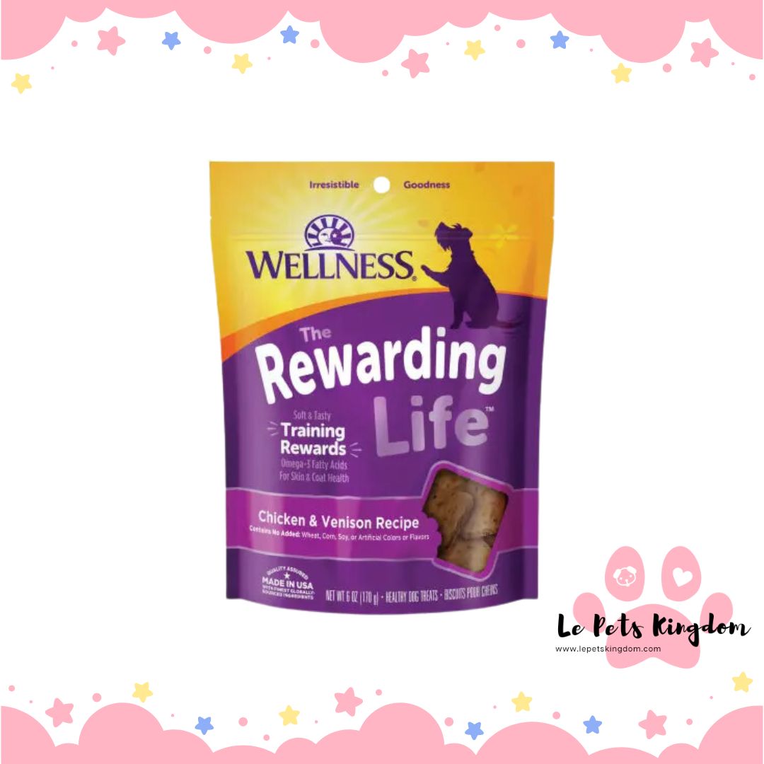 Wellness Rewarding Life (Wellbites) Chicken & Venison Grain Free Dog Treats