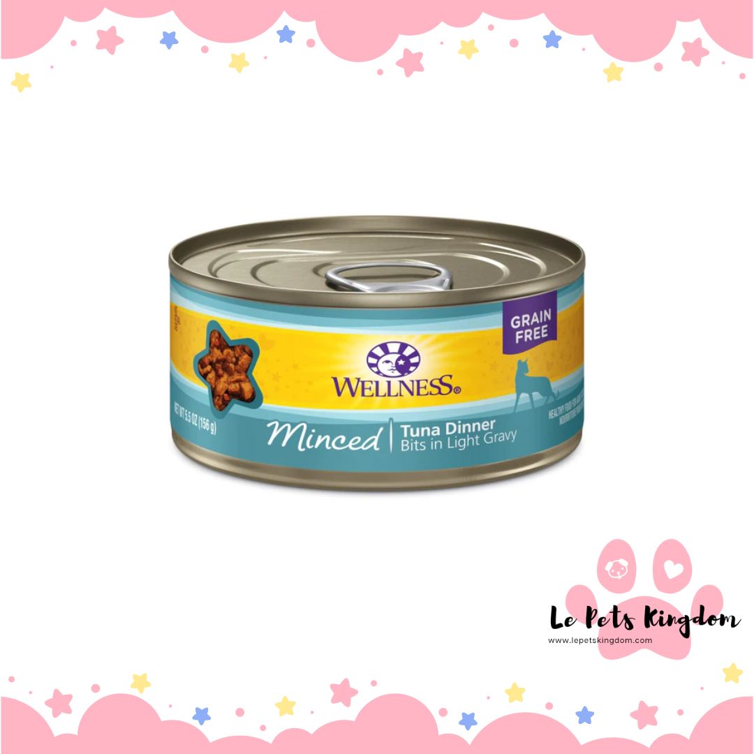 Wellness Complete Health Minced Tuna Dinner Grain-Free Canned Cat Food 156g