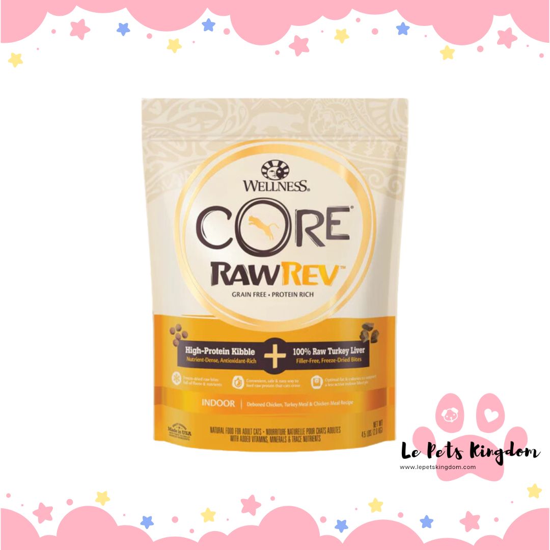 Wellness CORE RawRev Indoor Grain-Free Dry Cat Food