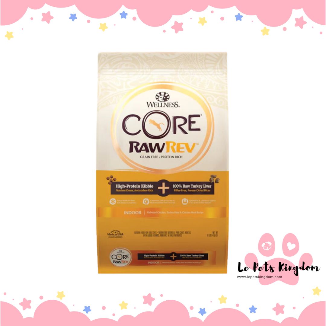 Wellness CORE RawRev Indoor Grain-Free Dry Cat Food