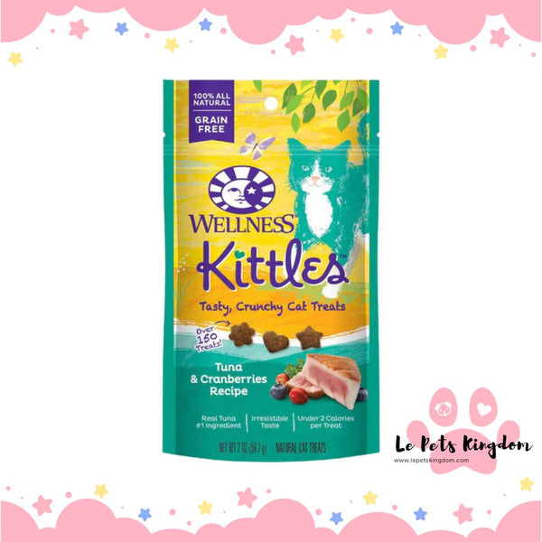 Wellness Kittles Tuna & Cranberries Cat Treats 57g