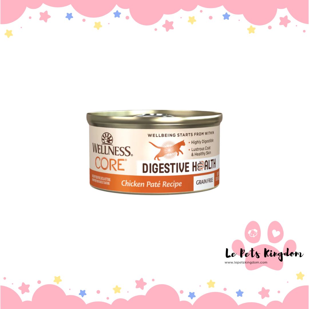 Wellness Core Digestive Health Chicken Pate Grain-Free Canned Cat Food 85g