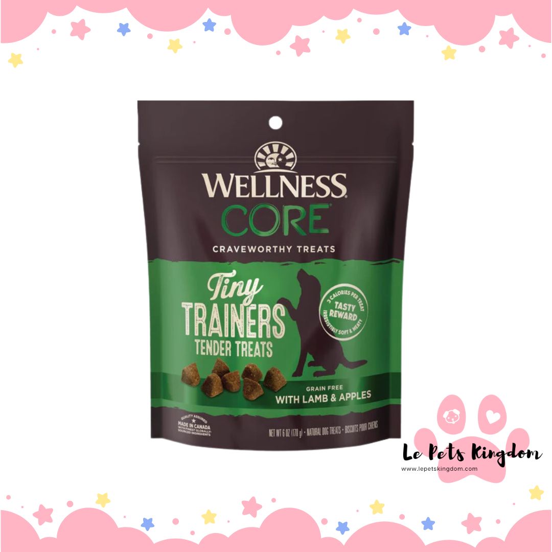 Wellness Core Tiny Trainers Lamb & Apple Grain-Free Dog Treats 6oz