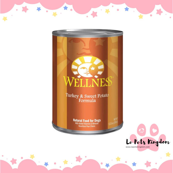Wellness Complete Health Turkey & Sweet Potato Canned Dog Food 354g