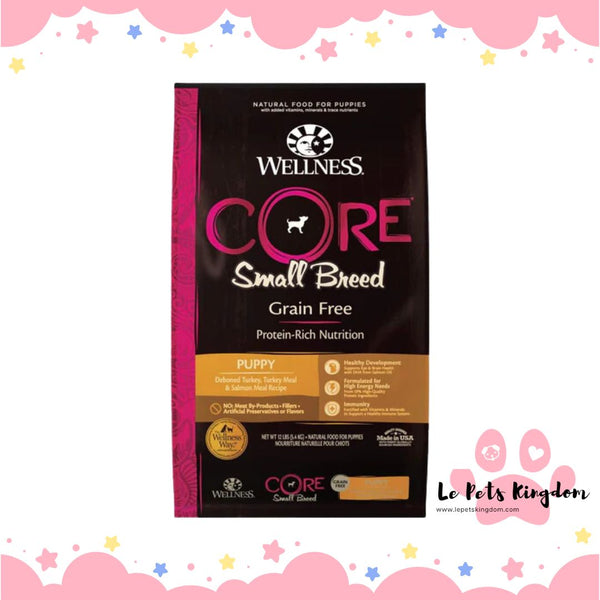 Wellness CORE Grain-Free Small Breed Puppy Formula Dry Dog Food