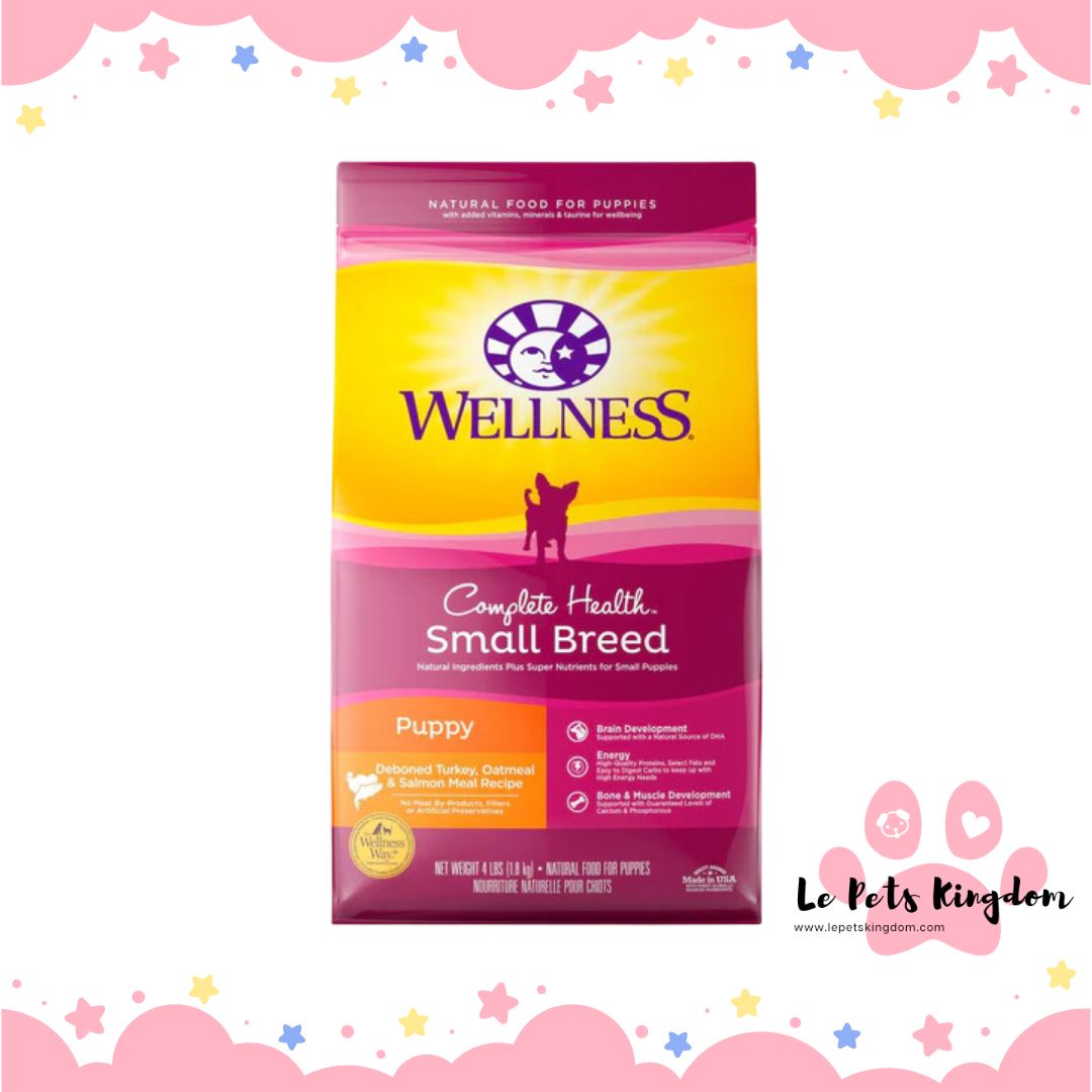 Wellness Complete Health Small Breed Puppy Dry Dog Food 4lb