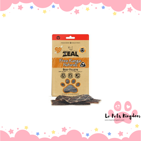 Zeal - Dried Beef Fillet 125g