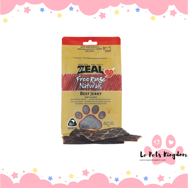 Zeal - Dried Beef Jerky 125g