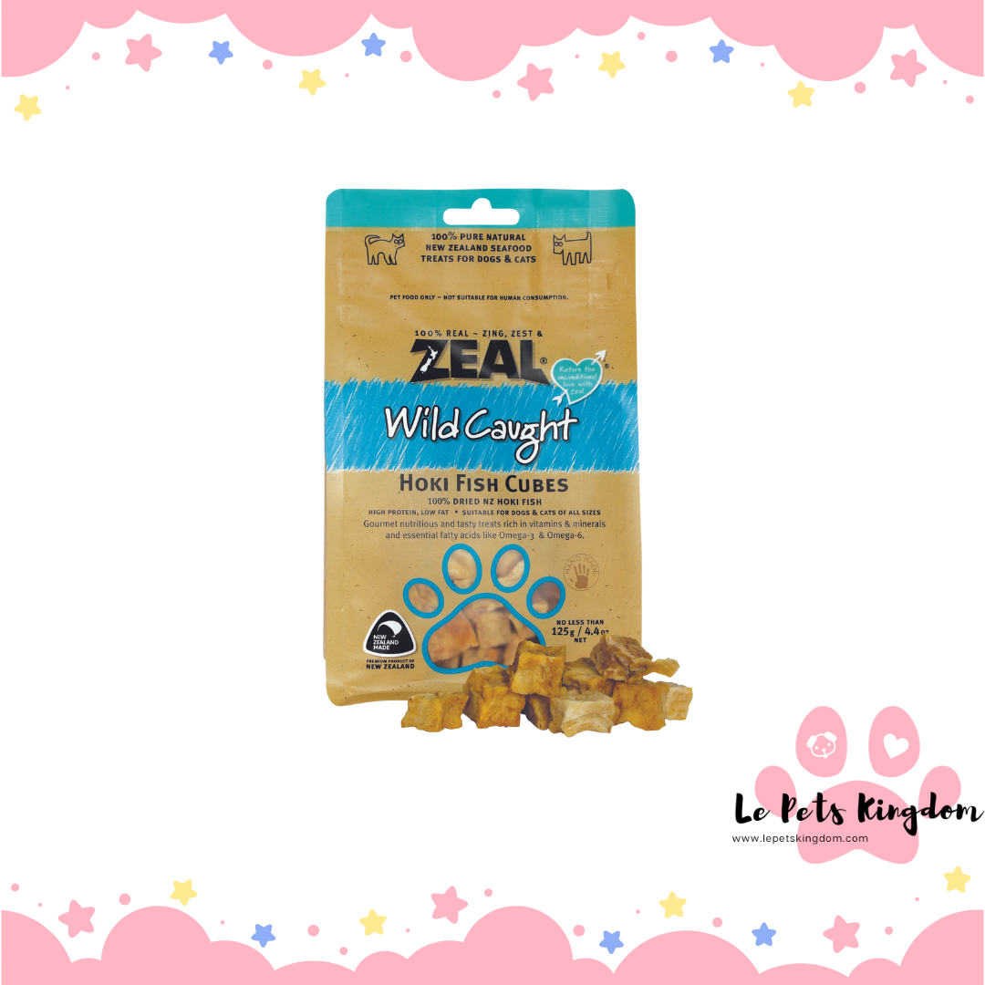 Zeal - Hoki Fish Cubes 125g