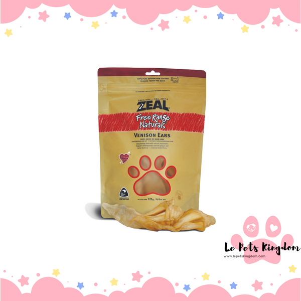 Zeal - Venison Ears 125g