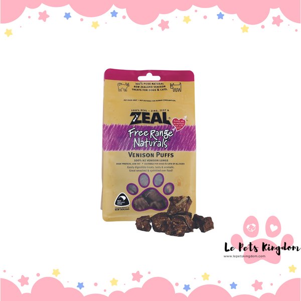 Zeal - Venison Puffs 85g