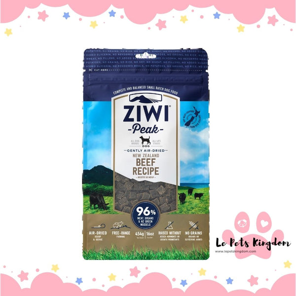 ZIWI Peak Gently Air-Dried Beef Dog Food