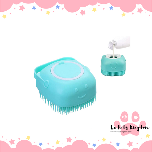 SMILEY Shampoo Shower Brush (Turquoise)
