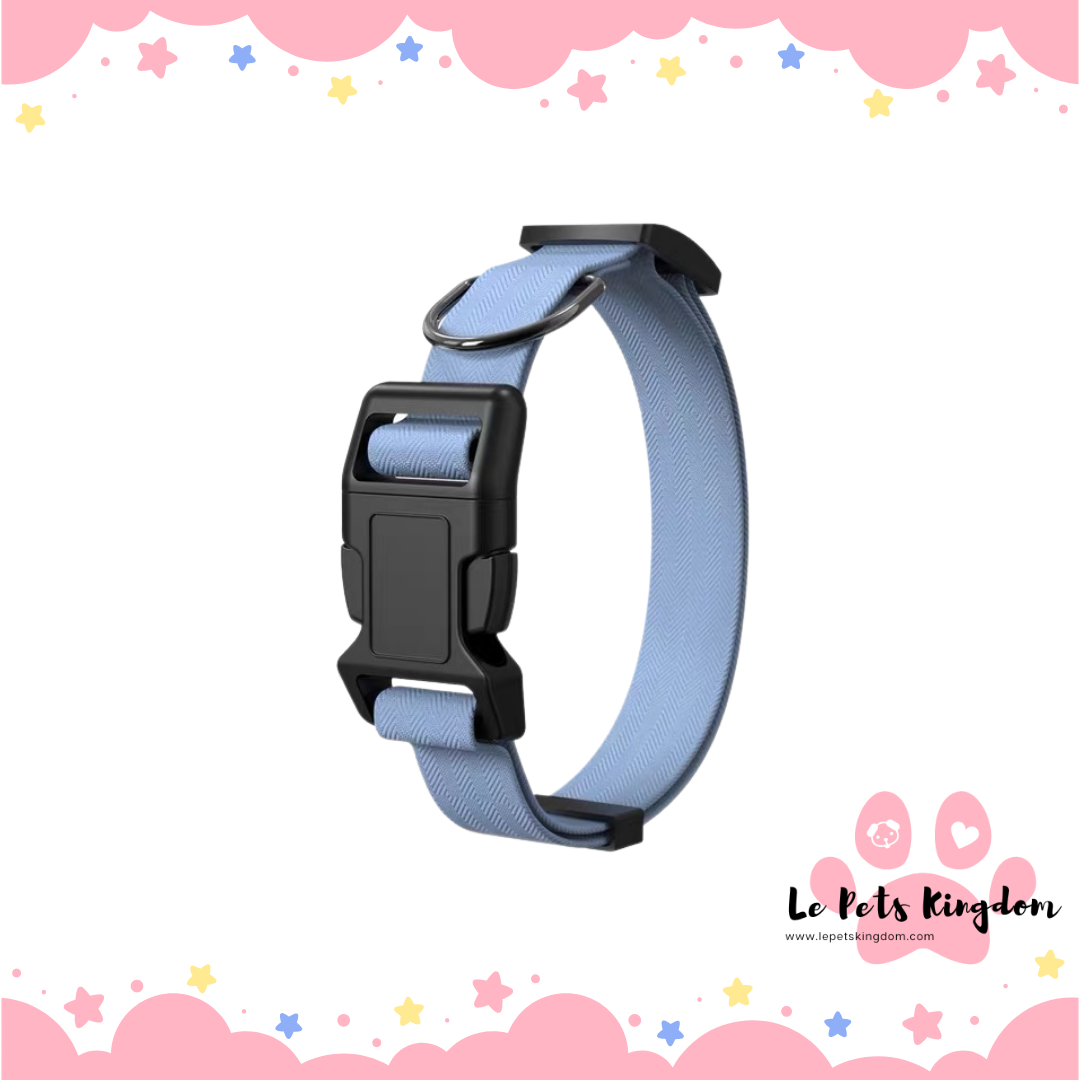[SODOG] Adjustable Strap with Bucker Clip Neck Collar (Blue)