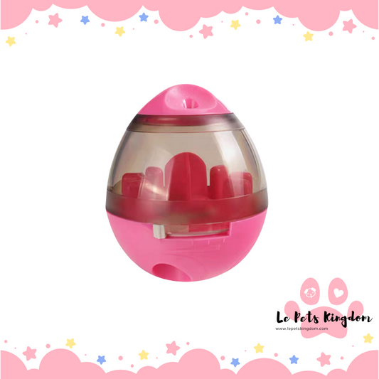 Shaky Egg Boredom Treats Toy (Pink)