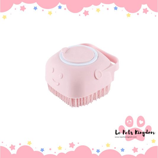 SMILEY Shampoo Shower Brush (Pink)